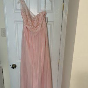Petal Pink David's Bridal Tulle Bridesmaid Formal Dress (FREE SHIPPING!)